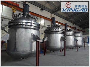 熱烈慶祝4臺(tái)純鈦反應(yīng)釜，驗(yàn)收結(jié)束！
